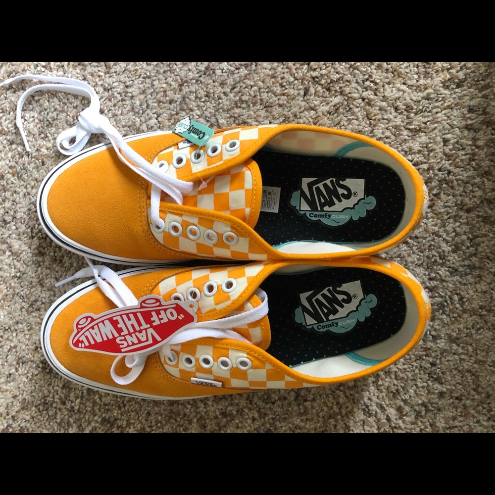 Yellow vans size 9